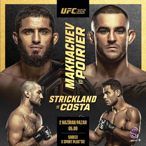 UFC 302 Heyecanı S Sport Plus’ta